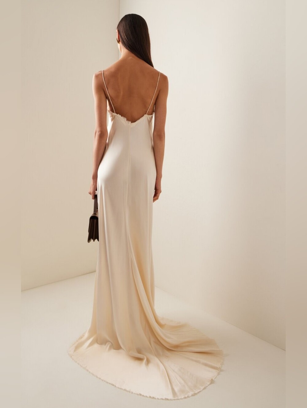 LoveShackFancy Elizabella SIlk Maxi Dress - Picture 4 of 7